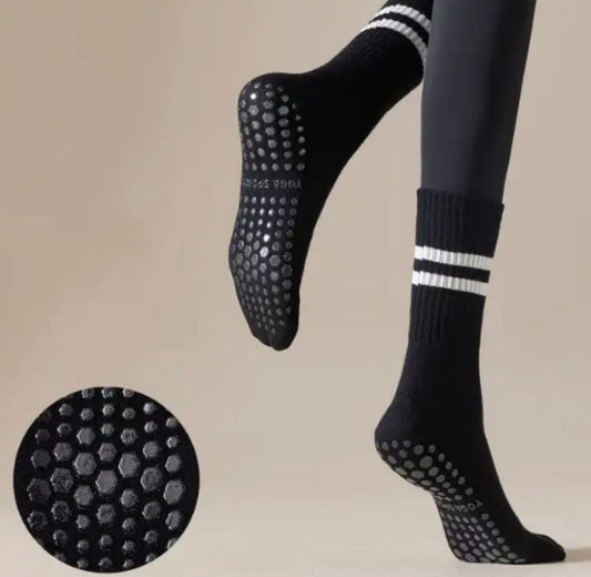 Fitness Yoga ve Pilates Çorabı Beyaz