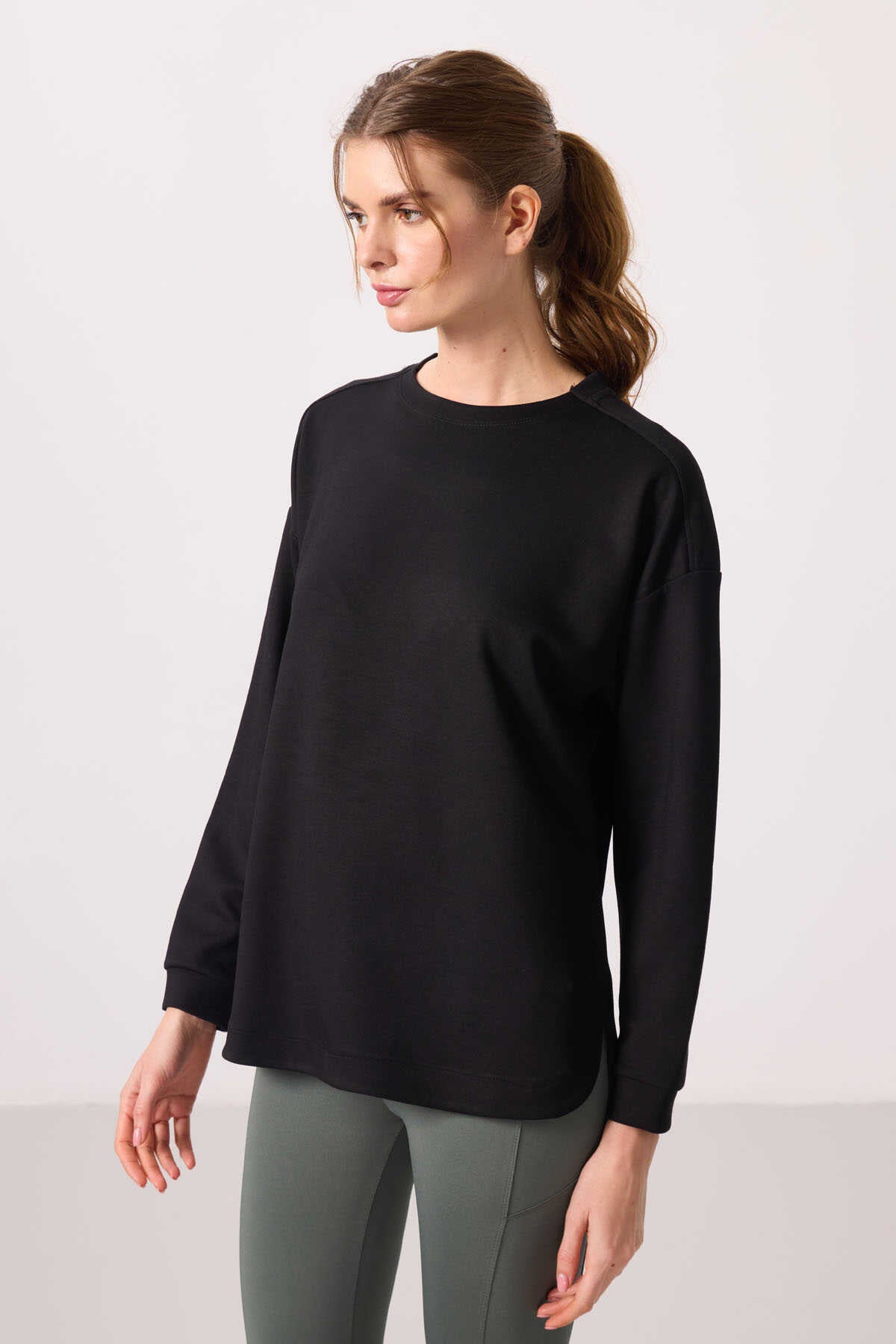 Coll Siyah Sweatshirt