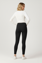 Kadın Kadife Siyah Tayt