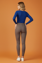 Kadın Fitilli Vizon Tayt