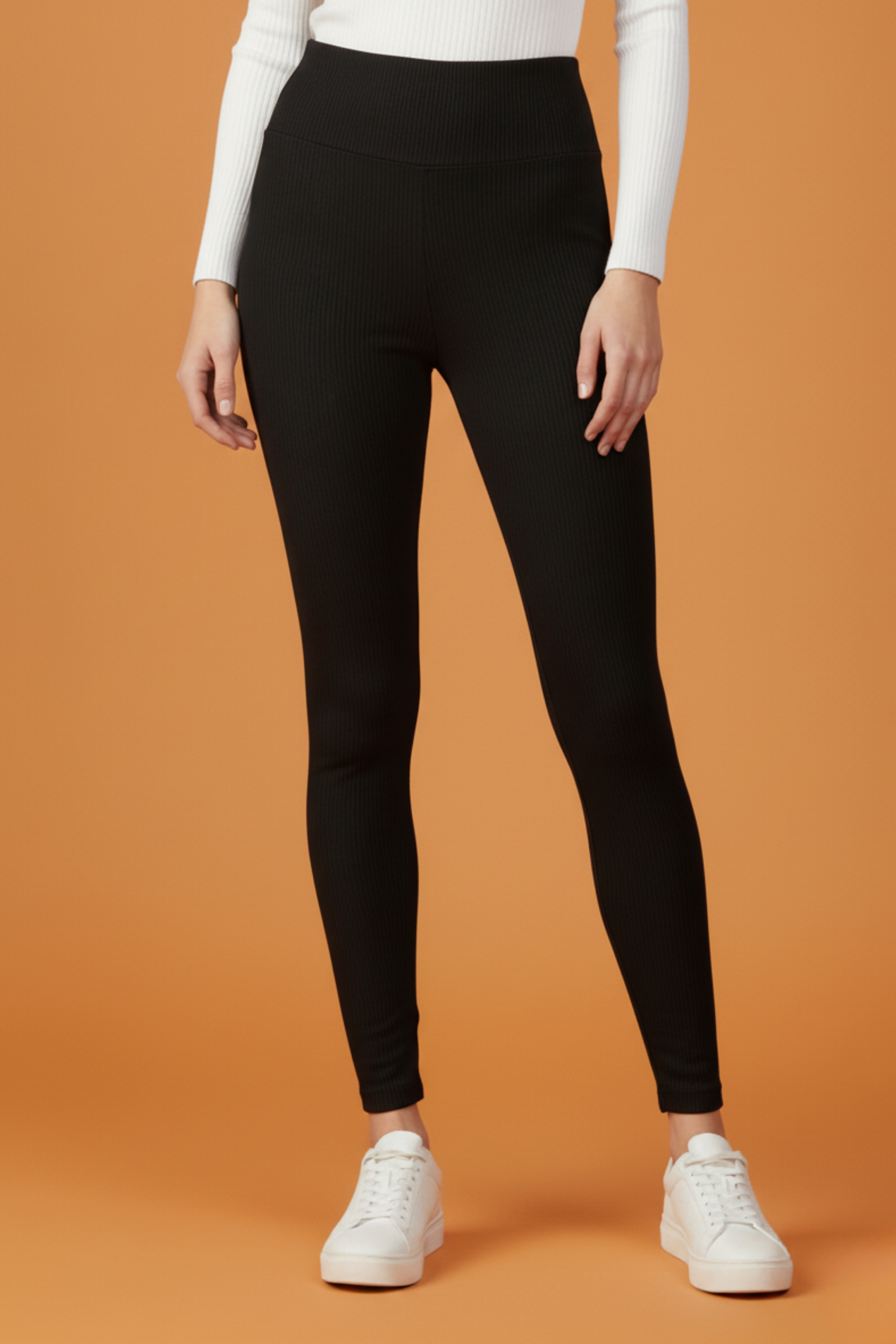 Kadın Fitilli Krem Tayt