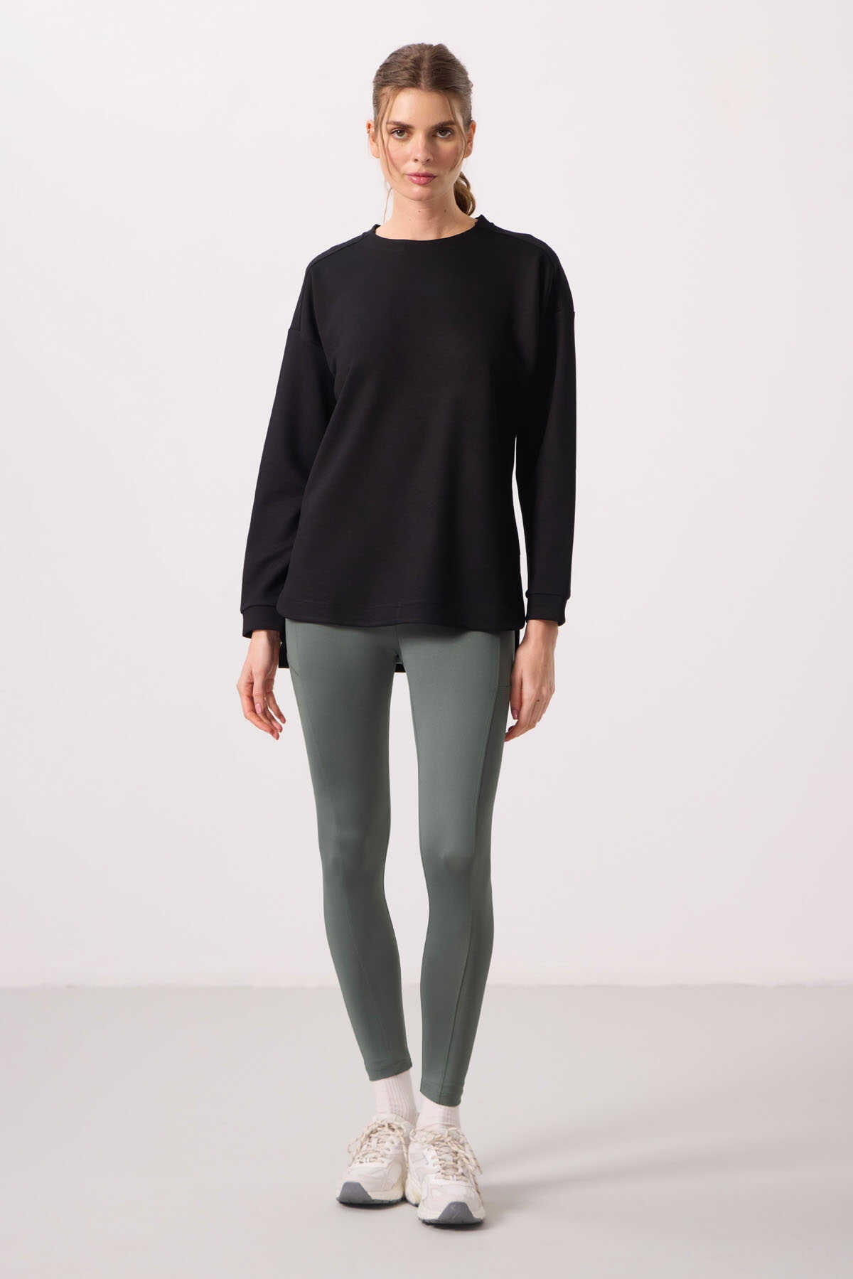 Coll Siyah Sweatshirt